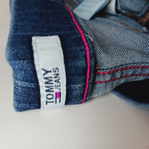 Tommy Hilfiger denim pull on leggings. - Picture 6 of 10